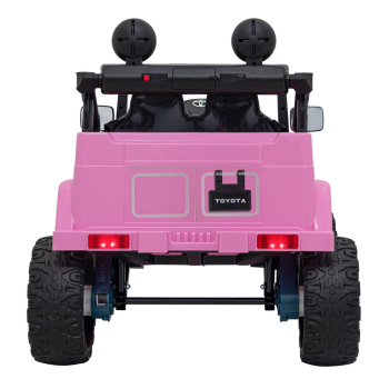 Toyota FJ Cruiser dla dzieci Różowy + Pilot + Napęd 4x4 + Audio LED + EVA + Wolny Start